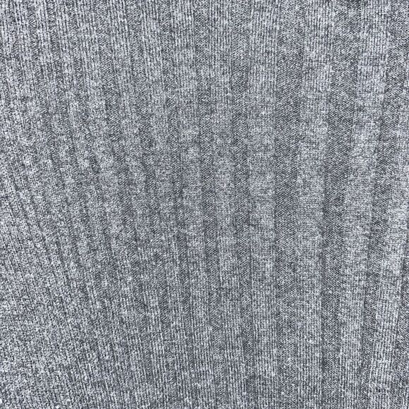 Liz Claiborne Women's MediumRibbed Knit‎  Pullover Cotton Long Sleeve  Gray - Picture 4 of 6